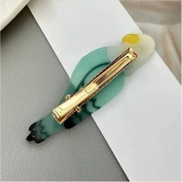 ⭐️❤️ FREE Parrot Bird Animal Hair Accessory Modern Chic Girly Trendy Party Clip - Picture 3 of 5